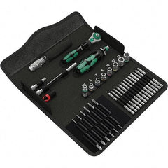Wera - Screwdriver Bit Sets Type: Micro Bit Set Drive Size: 1/4 (Inch) - Exact Tool & Supply