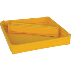 Brady SPC Sorbents - Collapsible Berms & Pools   Type: Containment Berm, Mini-Foam Wall    Sump Capacity (Gal.): 20.00 - Exact Tool & Supply