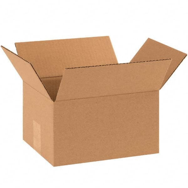 Made in USA - Pack of (25), 8" Wide x 10" Long x 6" High Moving Boxes - Exact Tool & Supply
