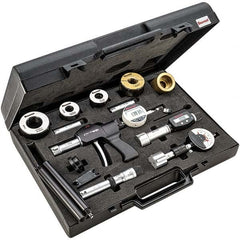 Starrett - Bore Gage Accessories Type: Accessory Set Minimum Measurement (Decimal Inch): 0.0000 - Exact Tool & Supply