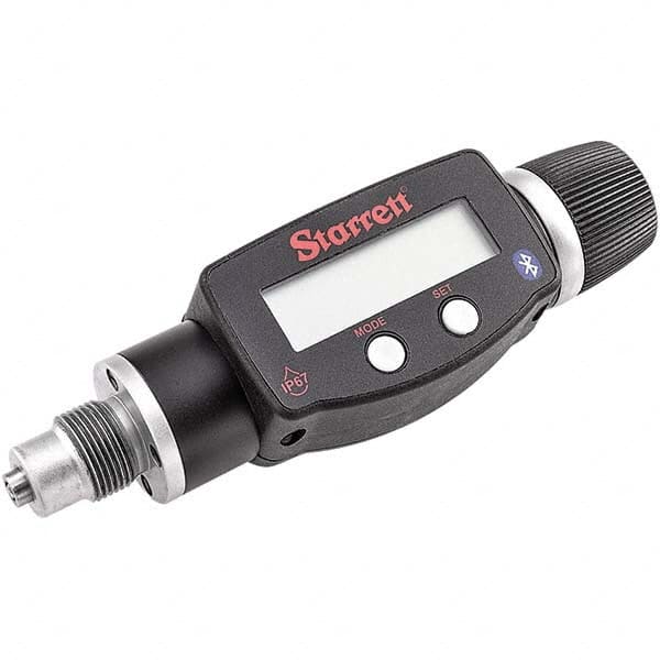 Starrett - Bore Gage Accessories Type: Digital Display Minimum Measurement (Decimal Inch): 0.0800 - Exact Tool & Supply