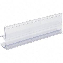 Aigner Index - Label Holders Backing: Snap-On Width (Inch): 1-1/4 - Exact Tool & Supply