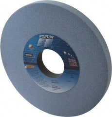Norton - 12" Diam x 3" Hole x 1" Thick, K Hardness, 46 Grit Surface Grinding Wheel - Ceramic, Type 1, Coarse Grade, 2,070 Max RPM, Vitrified Bond, No Recess - Exact Tool & Supply