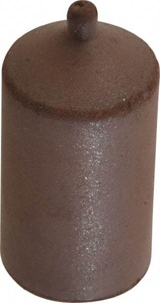 Cratex - 1" Max Diam x 1-3/4" Long, Cone, Rubberized Point - Fine Grade, Silicon Carbide, 1/4" Arbor Hole, Unmounted - Exact Tool & Supply