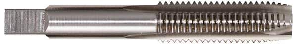 Hertel - M12x1.75 Metric Coarse, D3, 3 Flutes, Plug Chamfer, Bright Finish, High Speed Steel Spiral Point STI Tap - 3-19/32" OAL - Exact Tool & Supply