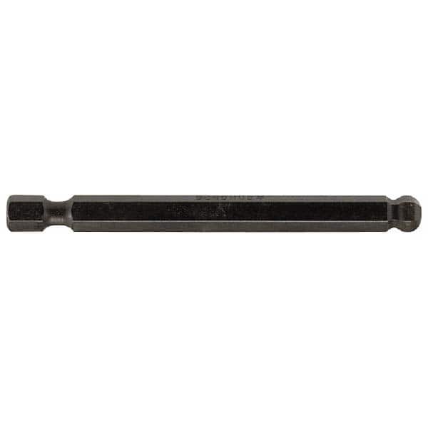 Bondhus - 1/4" Drive, 12mm Ball End Hex Drive Bit - Exact Tool & Supply