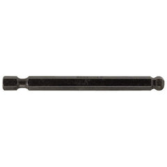 Bondhus - 1/4" Drive, 10mm Ball End Hex Drive Bit - Exact Tool & Supply