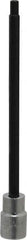 Proto - 3/8" Drive, 5mm Hex Bit Socket - 6-29/32" OAL, 5" Bit Length - Exact Tool & Supply