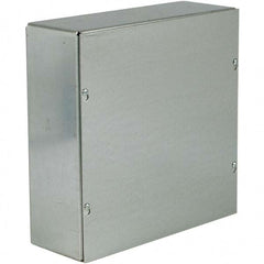 Wiegmann - NEMA 1 Steel Junction Box Enclosure with Screw Cover - Exact Tool & Supply