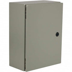 Wiegmann - NEMA 412 Steel Standard Enclosure with Hinged Cover - Exact Tool & Supply