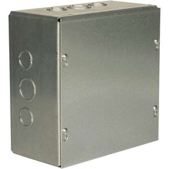 Wiegmann - NEMA 1 Steel Junction Box Enclosure with Screw Cover - Exact Tool & Supply