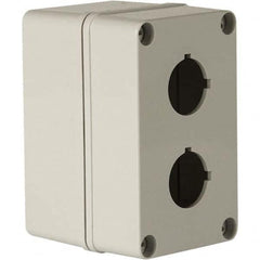 Wiegmann - NEMA 4X Polycarbonate Standard Enclosure with Screw Cover - Exact Tool & Supply