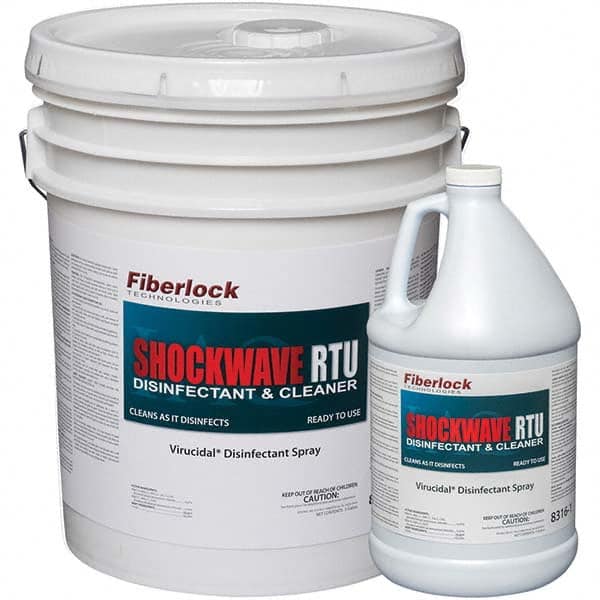 Fiberlock - 20 oz Aerosol Stainless Steel Cleaner - Exact Tool & Supply