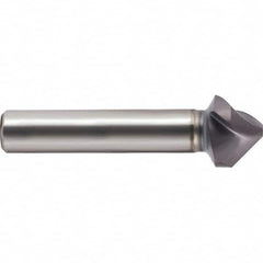 Guhring - 11.5mm Head Diam, 8mm Shank Diam, 3-Flute 90° Cobalt Countersink - Exact Tool & Supply