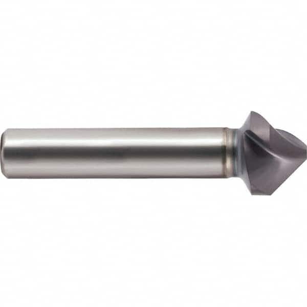 Guhring - 10mm Head Diam, 6mm Shank Diam, 3-Flute 90° Cobalt Countersink - Exact Tool & Supply