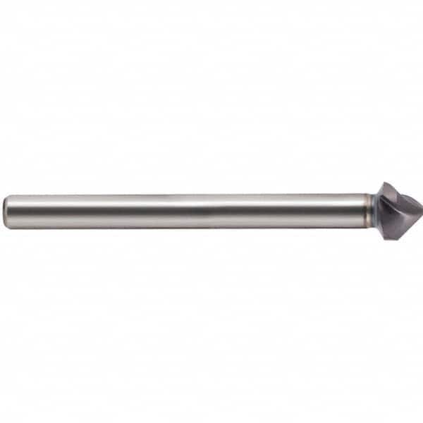 Guhring - 10.4mm Head Diam, 6mm Shank Diam, 3-Flute 90° High Speed Steel Countersink - Exact Tool & Supply