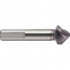Guhring - 25mm Head Diam, 10mm Shank Diam, 3-Flute 90° Cobalt Countersink - Exact Tool & Supply