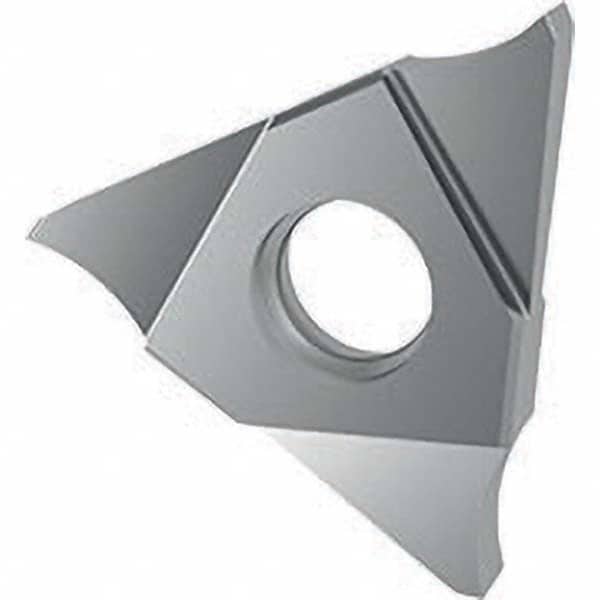 Grooving Insert: GE 30504, Solid Carbide Uncoated, Neutral, 2.77 mm Cutting Width, 5 mm Max Depth