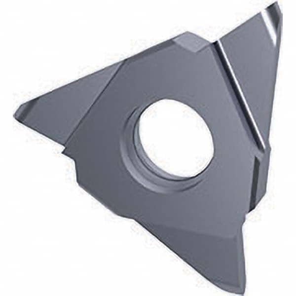 Grooving Insert: GE 30504, Solid Carbide TiCN Finish, Neutral, 1.8 mm Cutting Width, 4 mm Max Depth