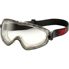 3M - Size Universal Clear Polycarbonate Anti-Fog Safety Goggles - Exact Tool & Supply