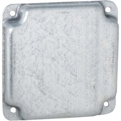 Hubbell-Raco - Steel Electrical Box Cover - Exact Tool & Supply