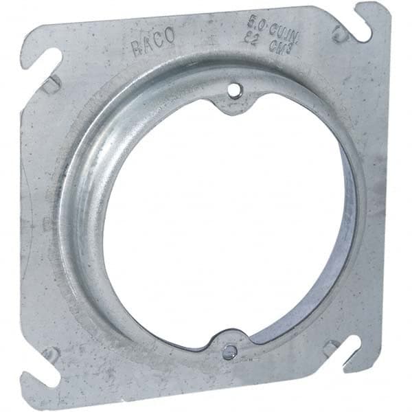 Hubbell-Raco - Steel Electrical Box Cover - Exact Tool & Supply