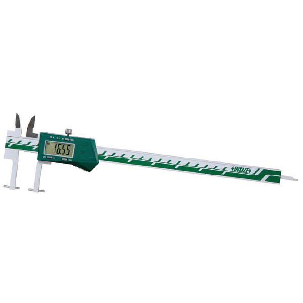 Insize USA LLC - Electronic Calipers; Minimum Measurement (Decimal Inch): 0.0000 ; Maximum Measurement (Decimal Inch): 9 ; Accuracy Plus/Minus (Decimal Inch): 0.0012 ; Resolution (Decimal Inch): 0.0005 ; IP Rating: None ; Data Output: Yes - Exact Tool & Supply
