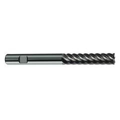 20mm Dia. - 150mm OAL - 45° Helix Bright Carbide End Mill - 8 FL - Exact Tool & Supply