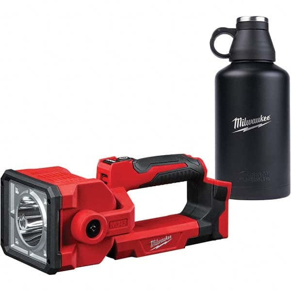 Milwaukee Tool - Cordless Work Lights Voltage: 18 Run Time: 7 hrs - Exact Tool & Supply