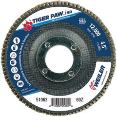 Weiler - Flap Discs Abrasive Type: Coated Flap Disc Type: Type 29 - Exact Tool & Supply