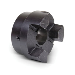 TB Wood's - Flexible Coupling; Type: Coupling Half ; Maximum Bore Diameter (mm): 48 ; Overall Length (mm): 49 ; Material: Cast Iron ; MaximumAssemblyOAL (Inch): 4.88 ; Coupling Size: L190 - Exact Tool & Supply