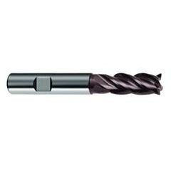 6mm Dia. - 57mm OAL - 4 FL Variable Helix Super-A Carbide End Mill - Exact Tool & Supply