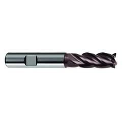 10mm Dia. - 72mm OAL - 4 FL Variable Helix Super-A Carbide End Mill - Exact Tool & Supply