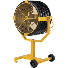 Big Ass Fans - Yellow Jacket, 30" OAW Mobile Pedestal Fan - Exact Tool & Supply