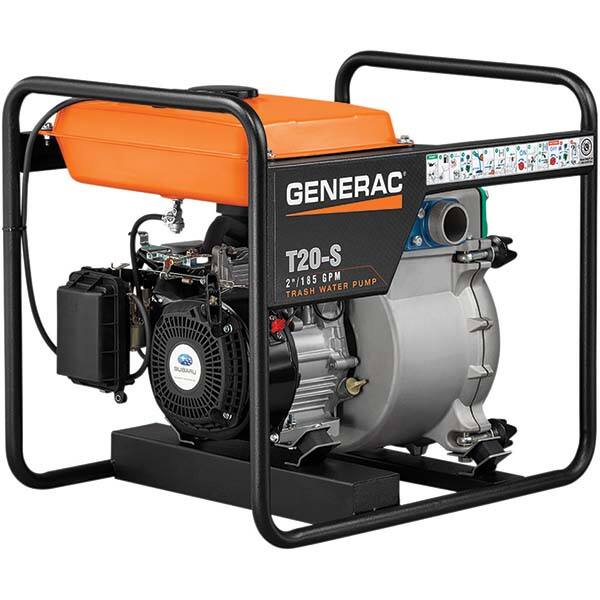 Generac Power - Self-Priming Engine Pumps Horsepower: 5.0 Engine Type: OHV - Exact Tool & Supply