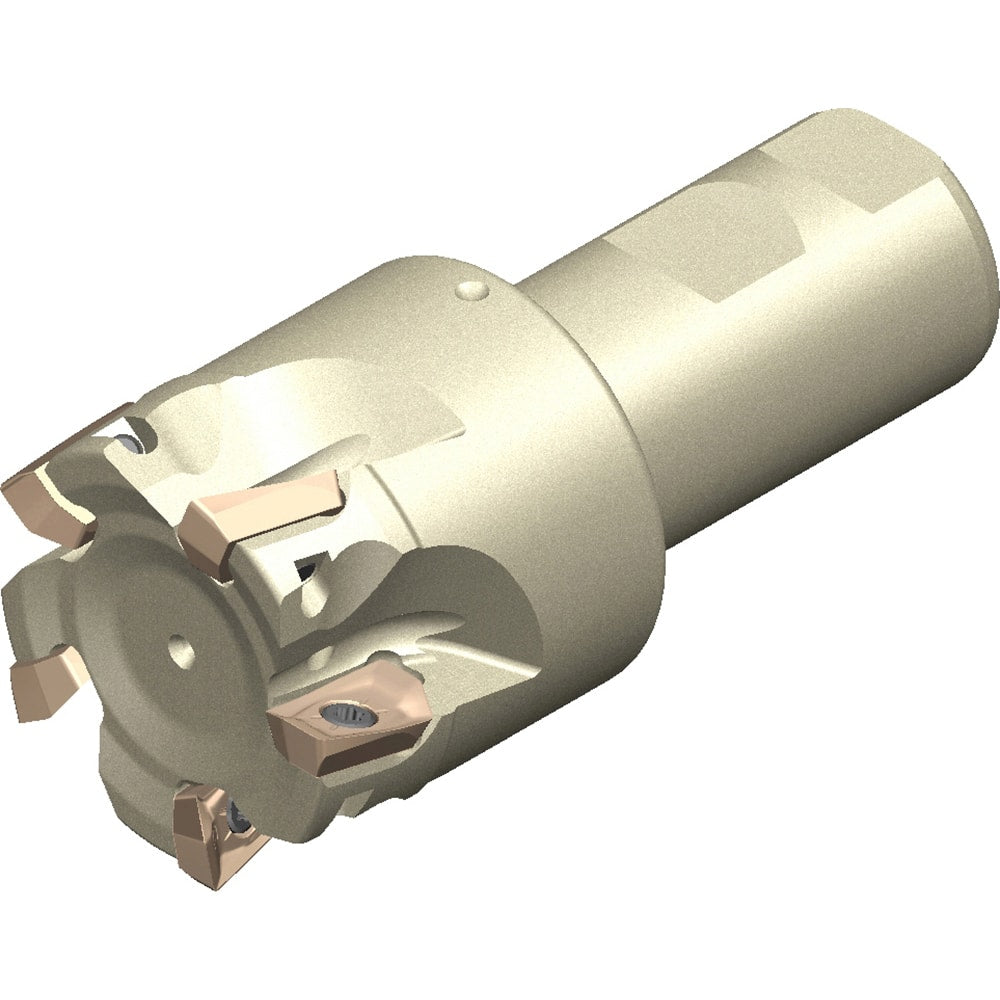 Sumitomo - Indexable Square-Shoulder End Mills; Cutting Diameter (Inch): 1.5 ; Shank Type: Straight ; Shank Diameter (Inch): 1.25 ; Overall Length/Projection (Decimal Inch): 4.3410 ; Lead Angle: 90 ; Series: WEZ - Exact Tool & Supply
