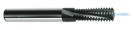 1/2-20 4FL Carbide Thread Mill-Coolant Thru-TiCN - Exact Tool & Supply