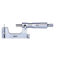 Insize USA LLC - Interchangeable-Anvil Micrometers; Operation Type: Mechanical ; Minimum Measurement (Decimal Inch): 0.0000 ; Digital Counter: No ; Maximum Measurement (Decimal Inch): 1.0000 ; Thimble Type: Ratchet Stop ; Graduation (Decimal Inch): 0.0001 - Exact Tool & Supply
