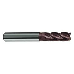 1" Dia. - 3" OAL - 4 FL Variable Helix Nano-A Carbide End Mill - Exact Tool & Supply