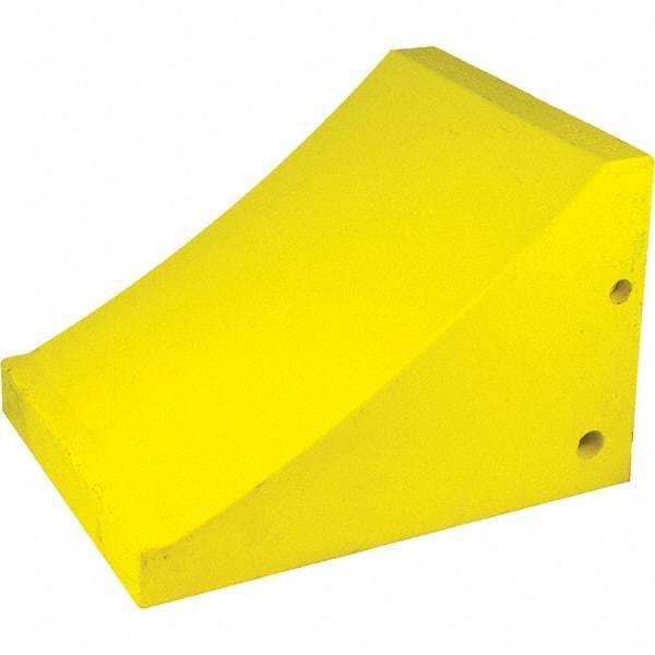 AME International - Wheel Chocks Width (Inch): 8-7/8 Height (Inch): 9-7/8 - Exact Tool & Supply