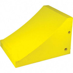 AME International - Wheel Chocks Width (Inch): 8-7/8 Height (Inch): 9-7/8 - Exact Tool & Supply