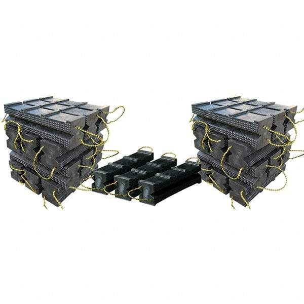 AME International - Cribbing Blocks & Sets Material: Recycled Plastic Height (Inch): 52 - Exact Tool & Supply