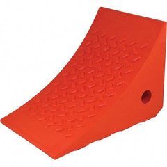 AME International - Wheel Chocks Width (Inch): 3-1/2 Height (Inch): 8 - Exact Tool & Supply