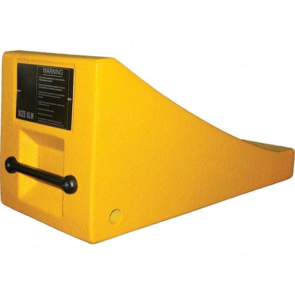 AME International - Wheel Chocks Width (Inch): 13.9800 Height (Inch): 13.2600 - Exact Tool & Supply