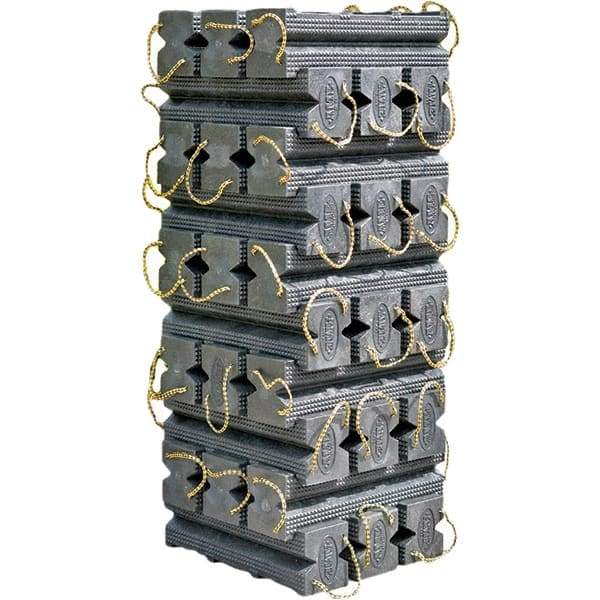 AME International - Cribbing Blocks & Sets Material: Recycled Plastic Height (Inch): 48 - Exact Tool & Supply