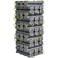 AME International - Cribbing Blocks & Sets Material: Recycled Plastic Height (Inch): 48 - Exact Tool & Supply