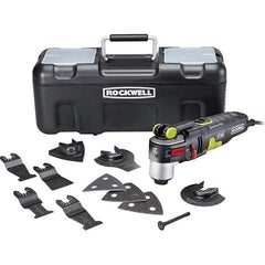 Rockwell - Rotary & Multi-Tools Type: Oscillating Tool Kit Type of Power: Electric - Exact Tool & Supply