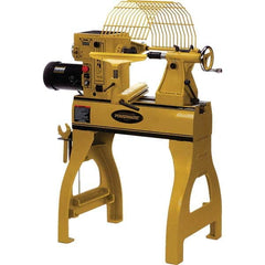Powermatic - Bench, Engine & Toolroom Lathes Machine Type: Bench Lathe Spindle Speed Control: Variable Speed Pulley - Exact Tool & Supply