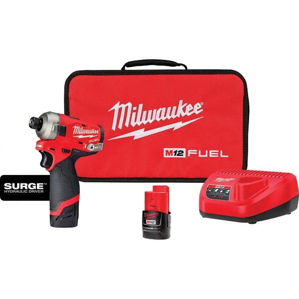 Milwaukee Tool - Impact Drivers Power Type: Cordless Voltage: 12 - Exact Tool & Supply