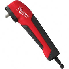 Milwaukee Tool - Power Drill Accessories Accessory Type: Right Angle Drive Attachment For Use With: All 1/4" Drivers - Exact Tool & Supply